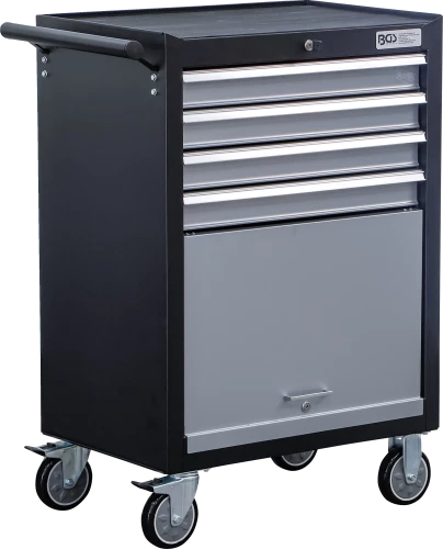 Servante D'atelier BGS DIY - 7 Tiroirs + 1 Porte Latérale - Vide - NEUF