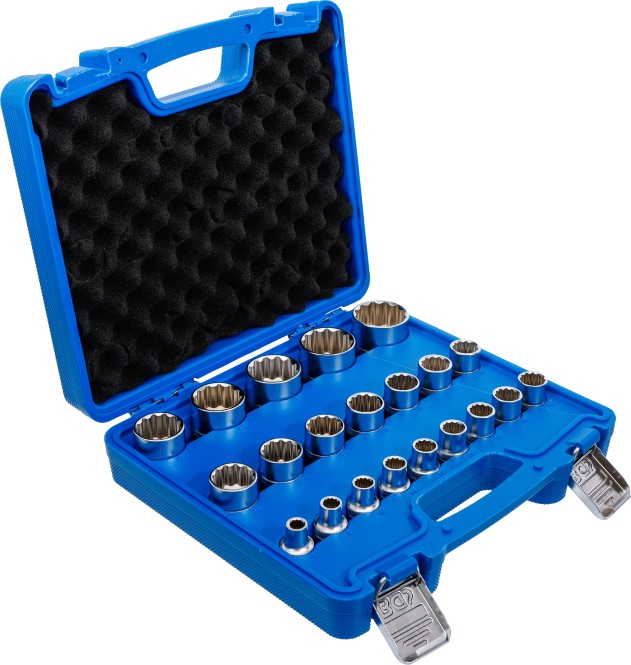 Jeu De 13 Douilles 1/4 (6,3 Mm) Douze Pans - BGS 2269 - Tailles 4 à 14 Mm