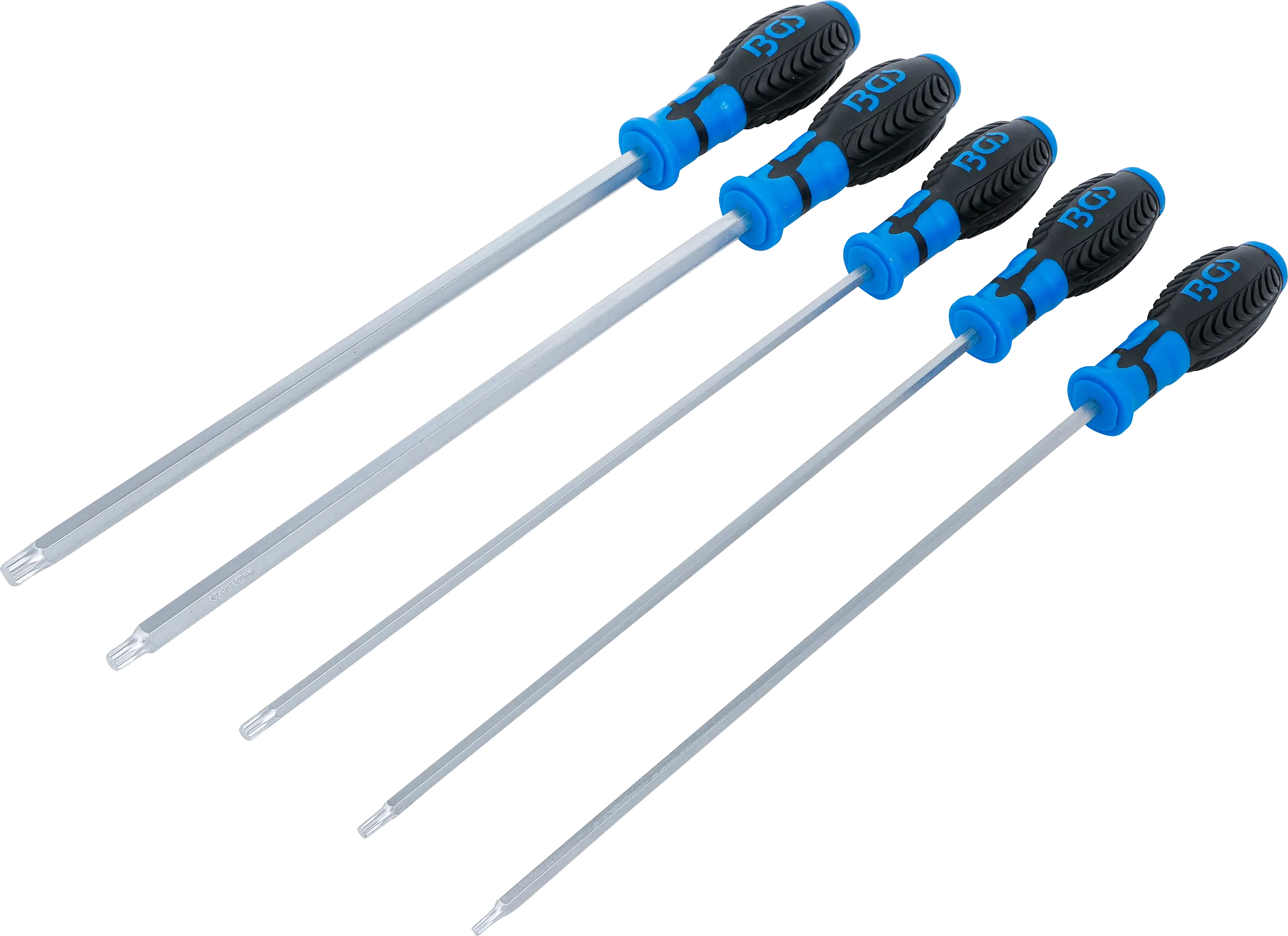 BGS technic | Screwdriver Set | Spline (for XZN) | 5 pcs
