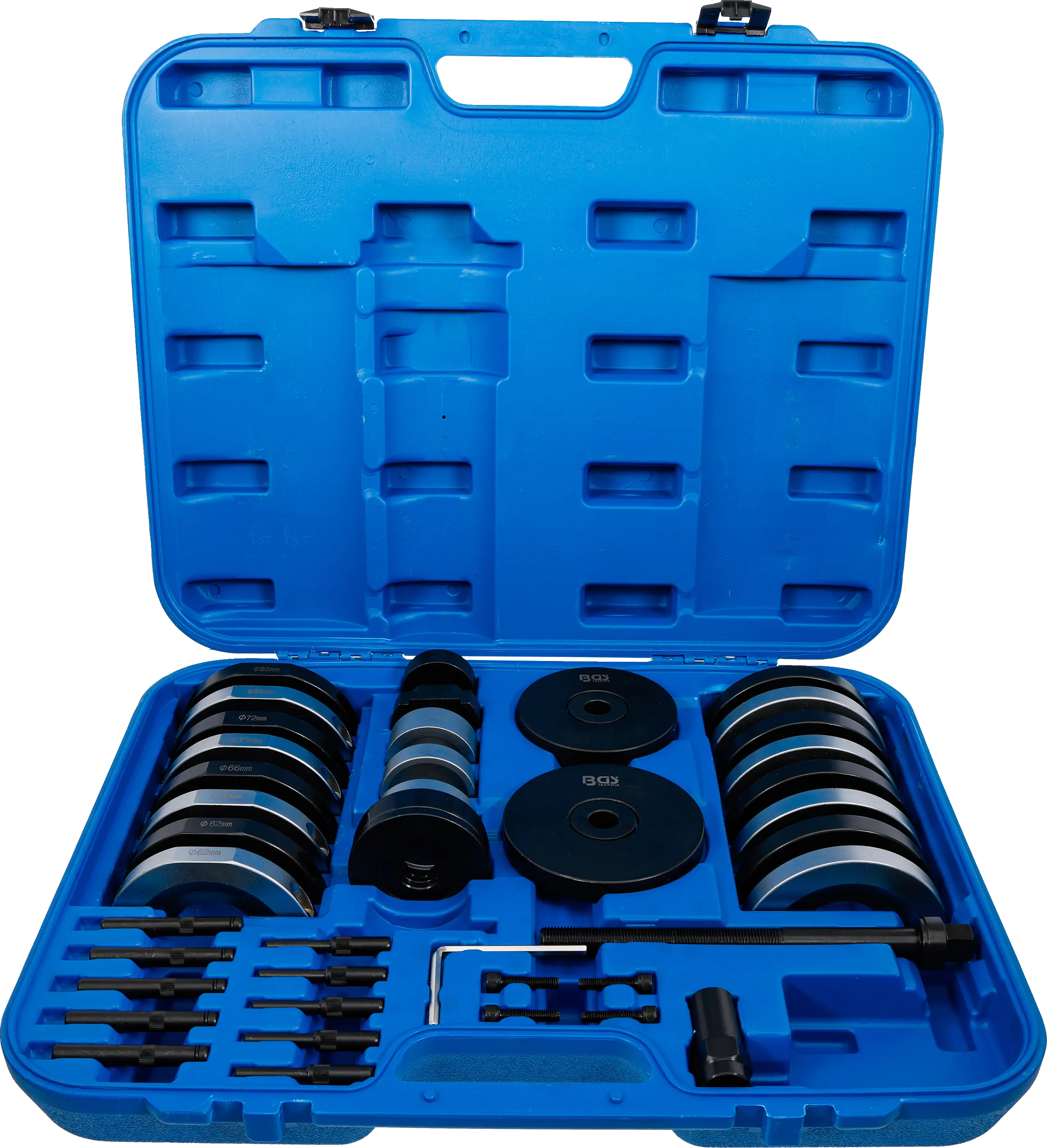 BGS technic | Radlager-Werkzeug-Satz | fr VAG | Radlager-Nabeneinheit  62  / 66 / 72 / 85 mm | online kaufen