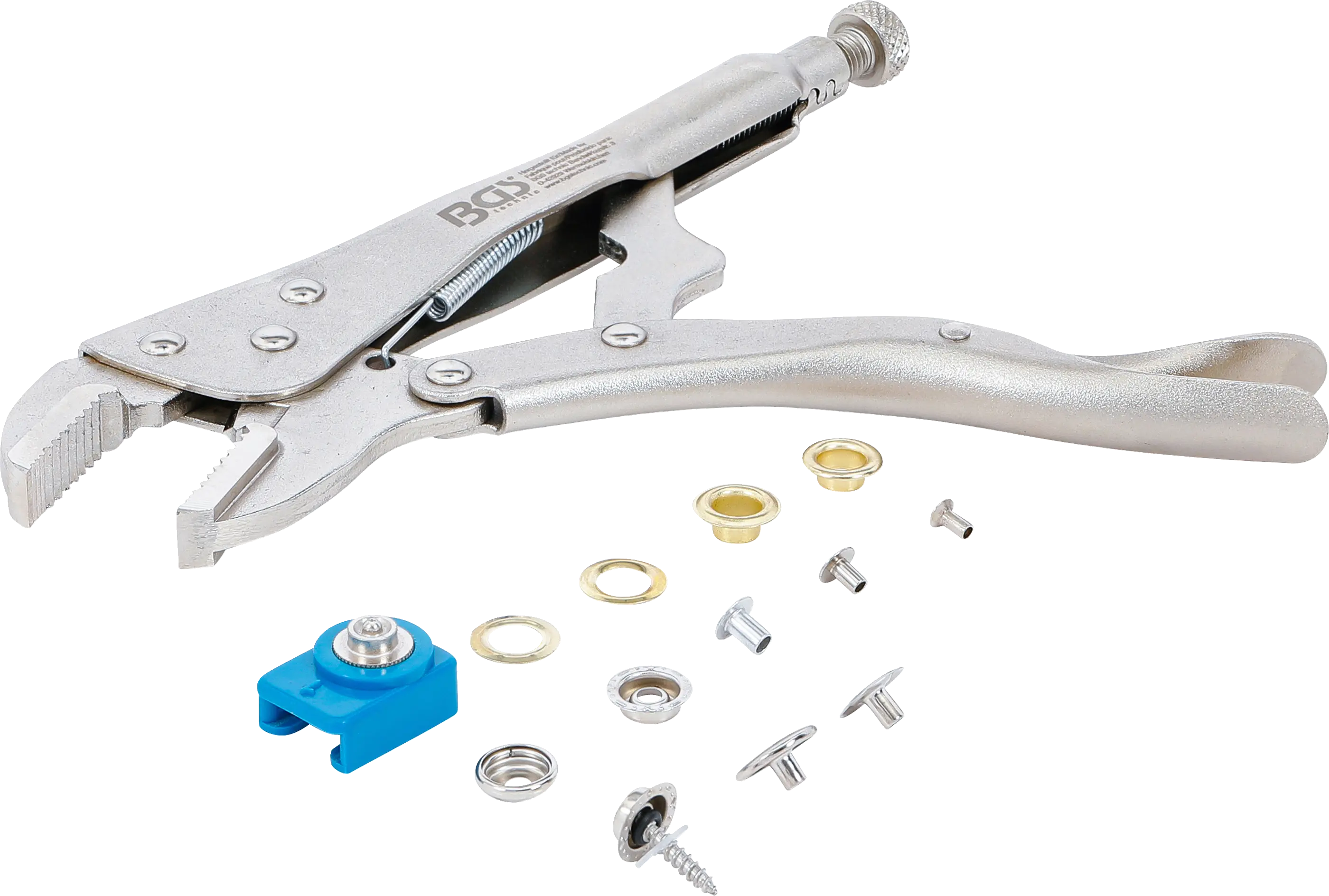 BGS technic | Eyelet and Snap Fastener Assortment | 275 pcs