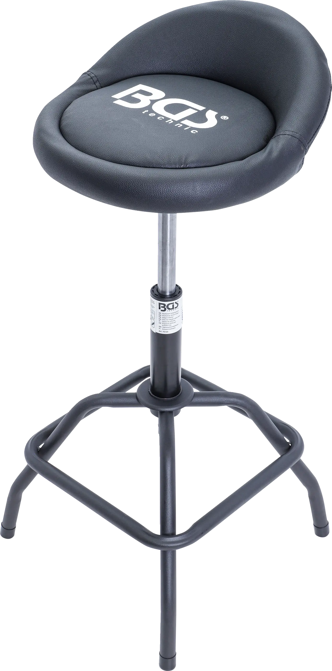 BGS technic | Workshop Stool | height adjustable | 630 - 770 mm