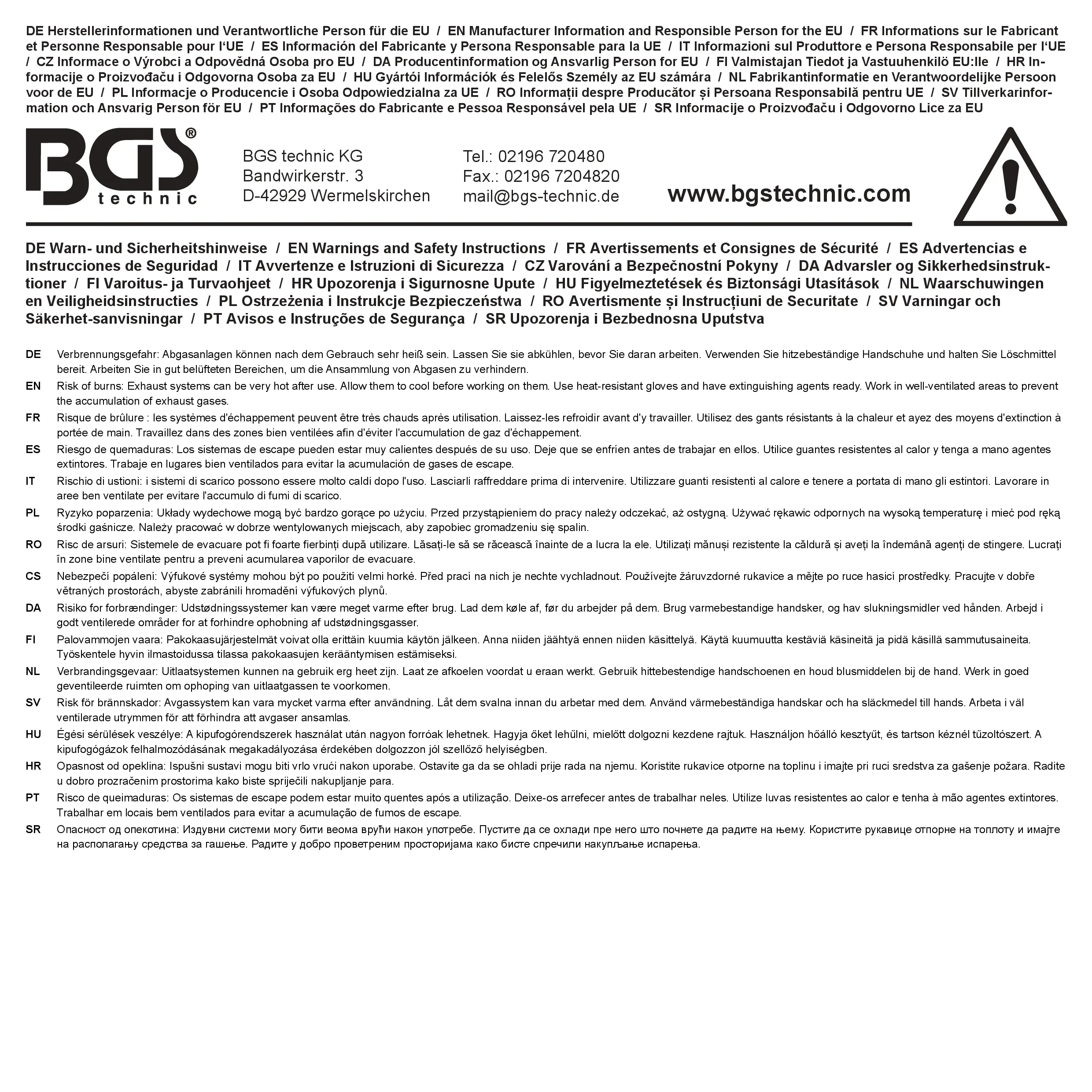 BGS-8511 Nyomatékkulcs, cserélhető fejek 3-15Nm