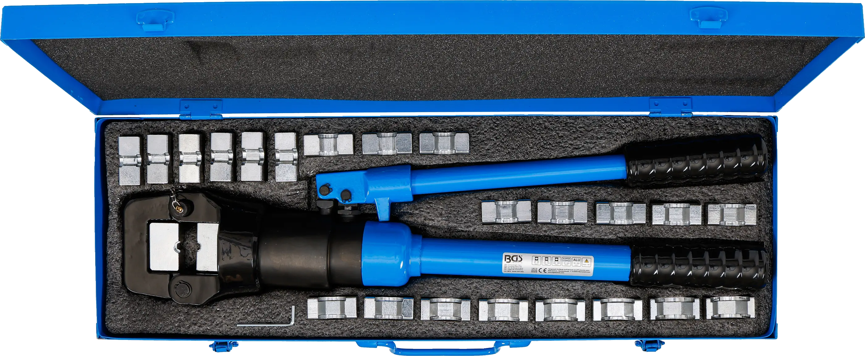 BGS technic | Crimping Pliers Set | hydraulic | 16 - 400 mm²