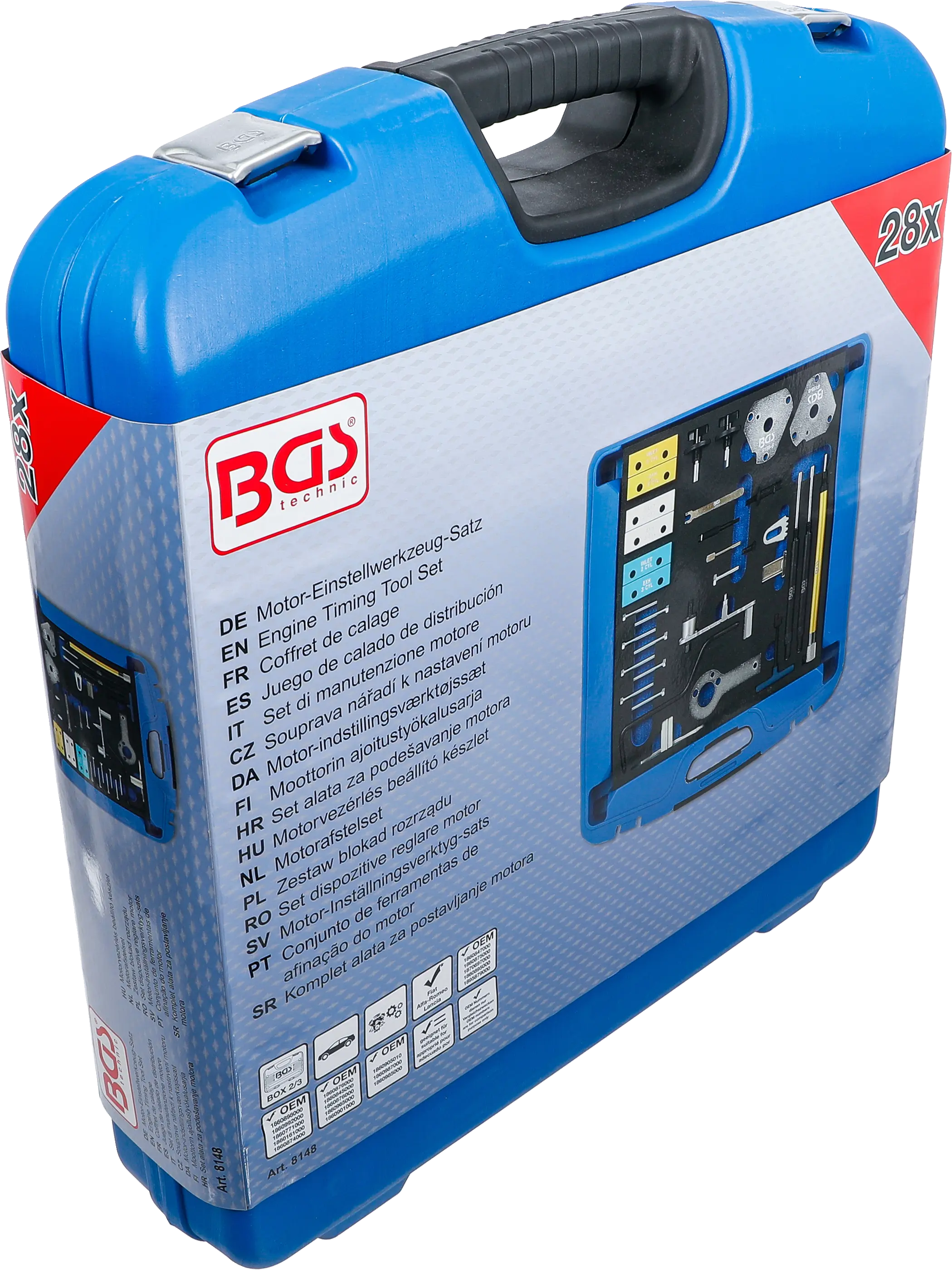 BGS Motorafstelset voor Ford 2.5, Volvo 1.6 - 2.5 & 2.4D BGS Motorafstelset voor Ford 2.5, Volvo 1.6 - 2.5 & 2.4D