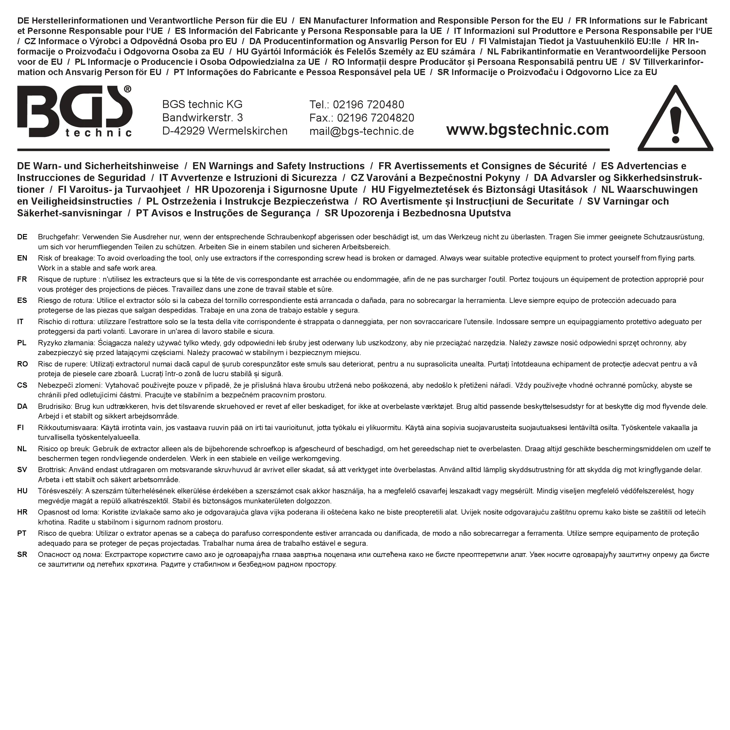 BGS DIY 50410 4048769039592 - Bestel gereedschap online
